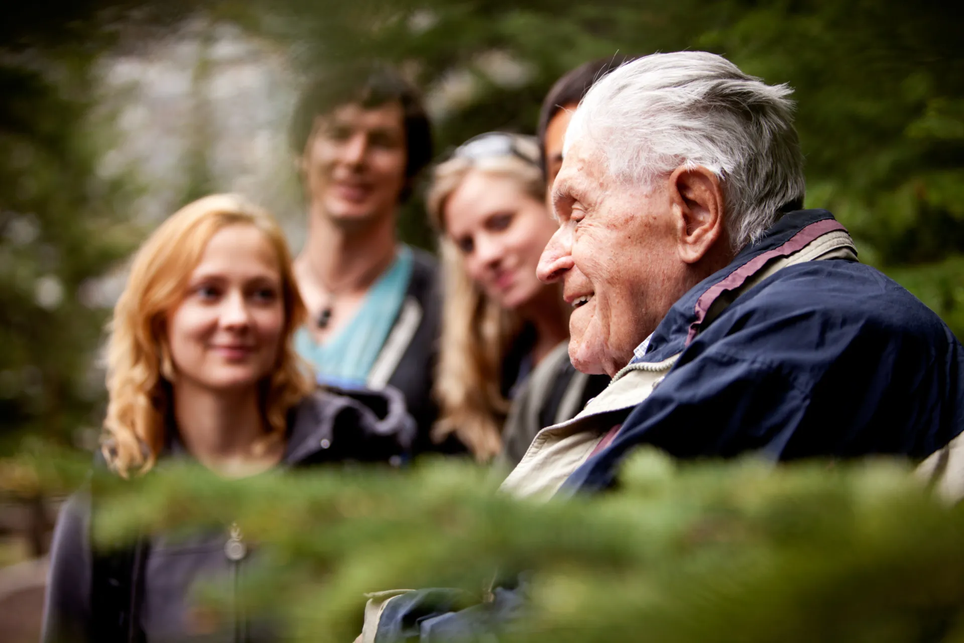 1543761 elderly man group