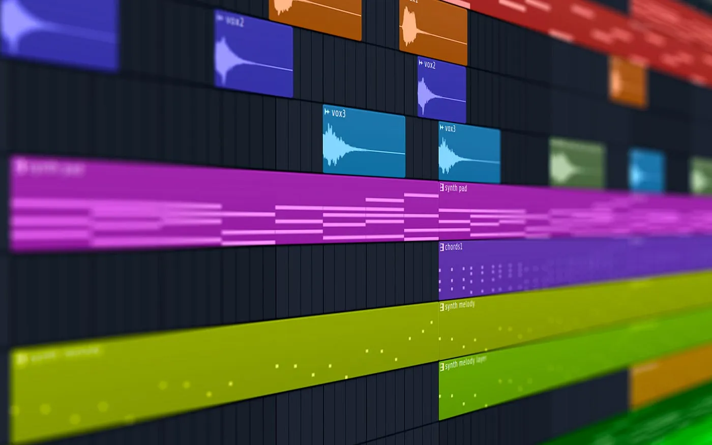 Digtal musikstudio bild