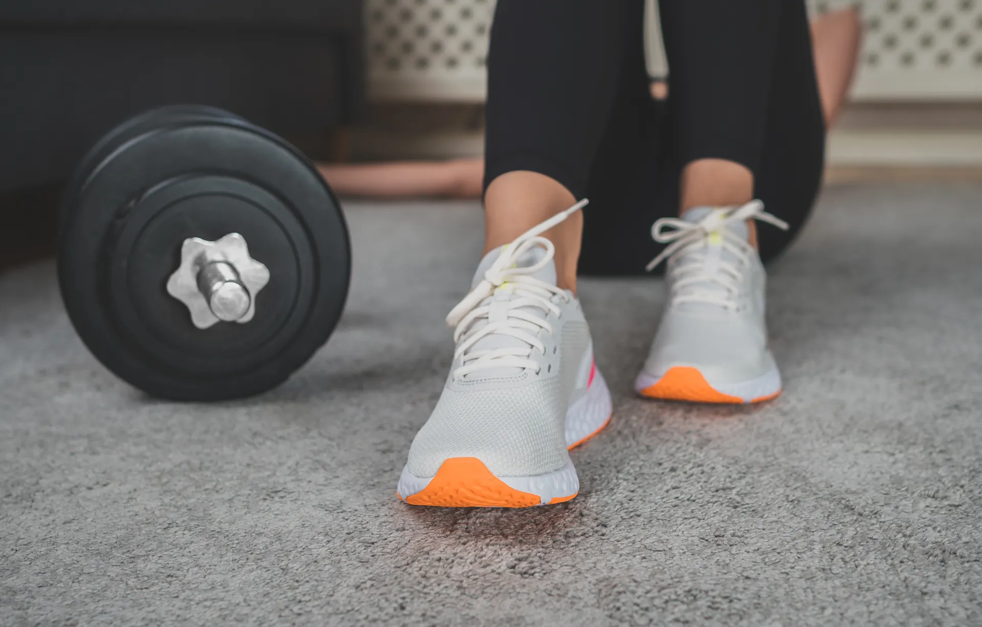 Kvinna som vilar mellan ovningar3