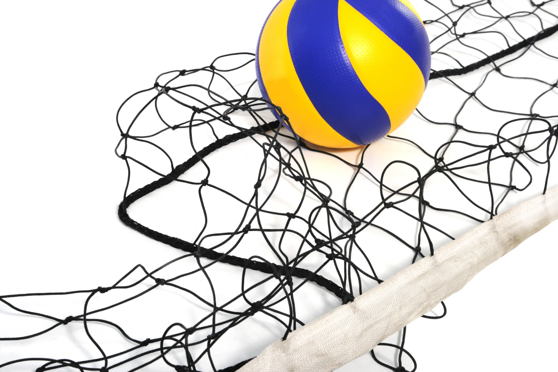 Volleyboll i nät